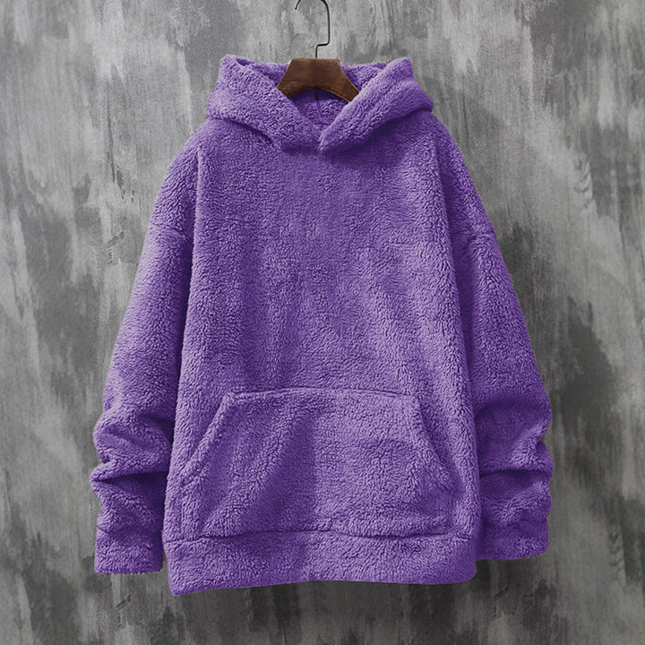 Weiche Damen Fleece Hoodie Bequem Elegant