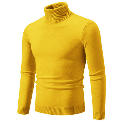 Herren Rollkragenpullover Feine Baumwolle Elegantes Design