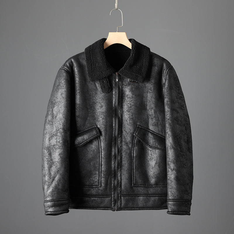 Warme Sherpa Jacke Herren Winter