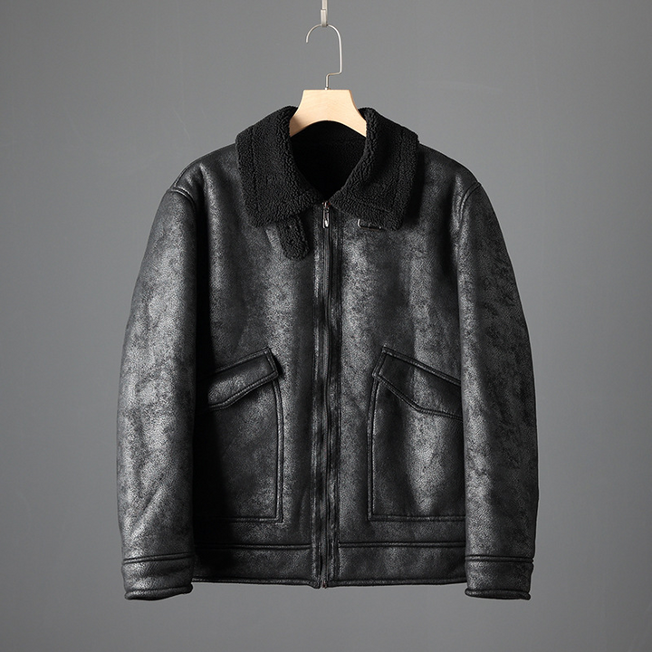 Warme Sherpa Jacke Herren Winter