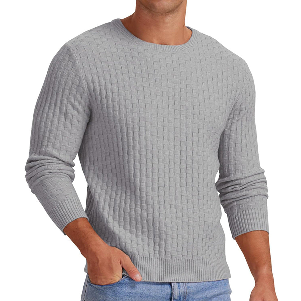 Herren Sweatshirt Langarm Rundhals Modern Design