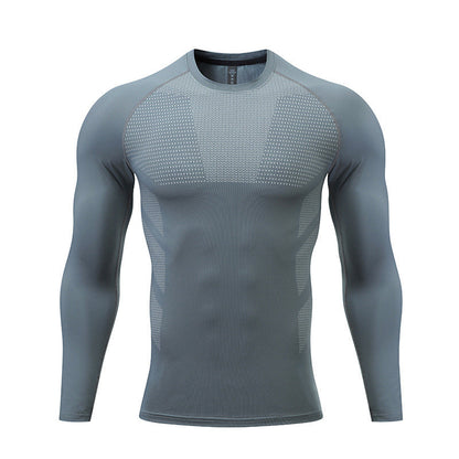 Herren Sportshirt Langarm Komfort Fit