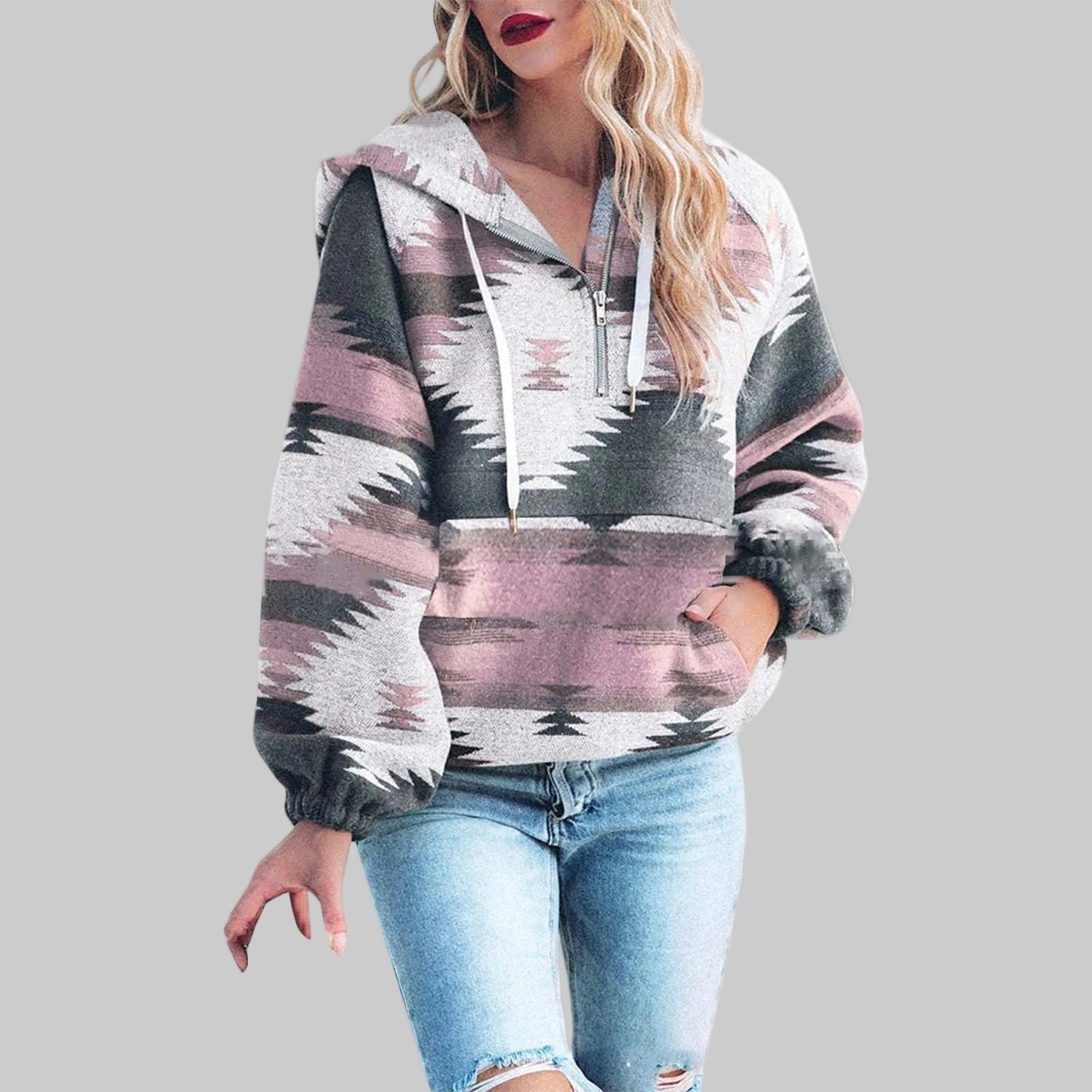 Stylische Hoodie Mit Einzigartigem Design