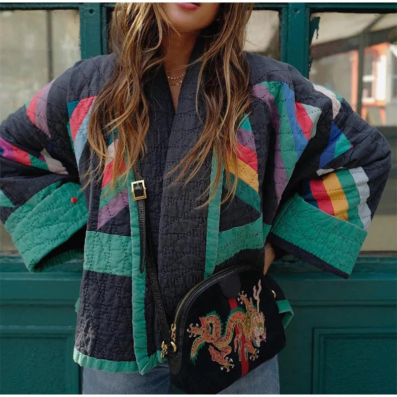Elegante Damenjacke Vintage Stil Modern