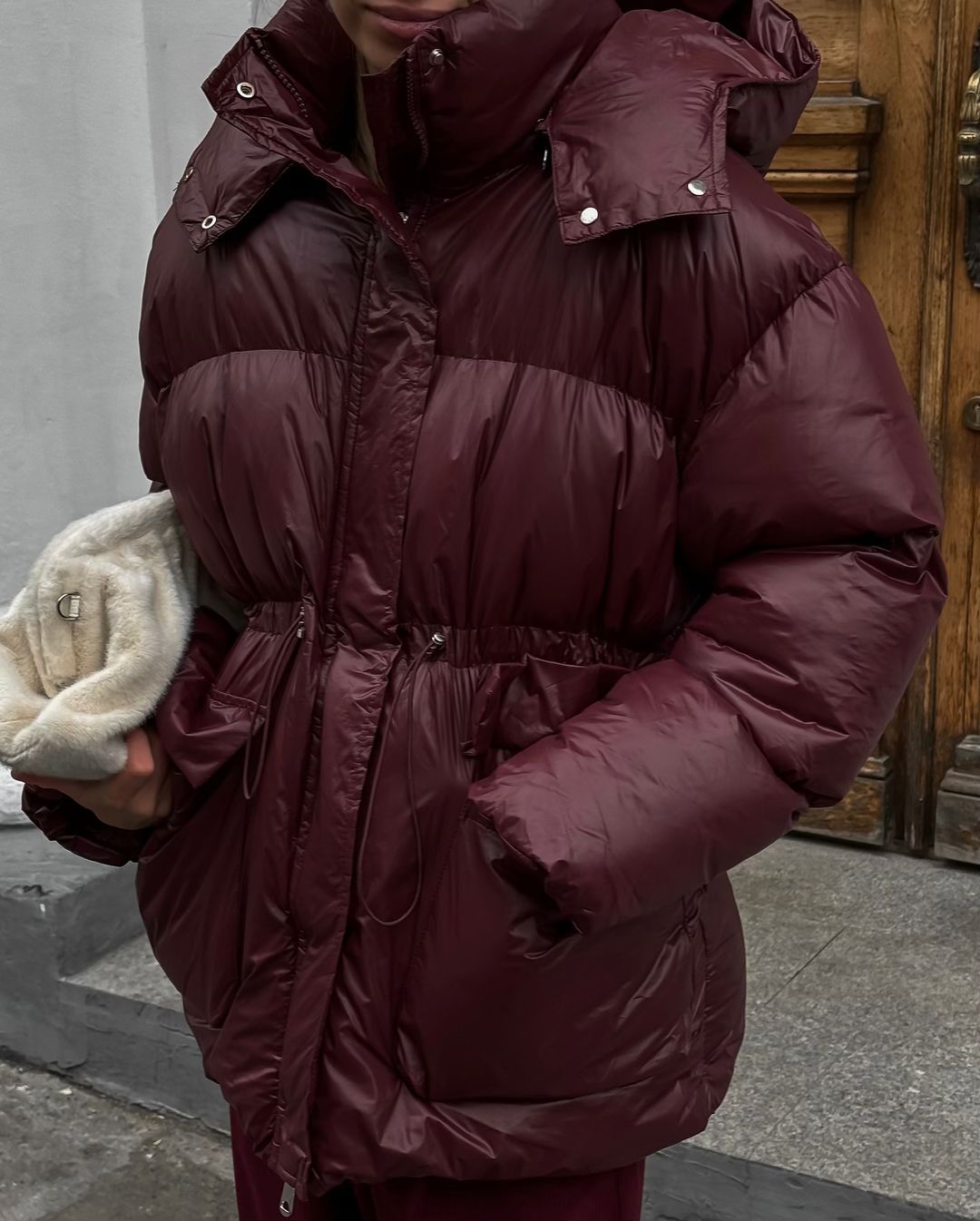 Damen Steppjacke Warm Elegant Winter