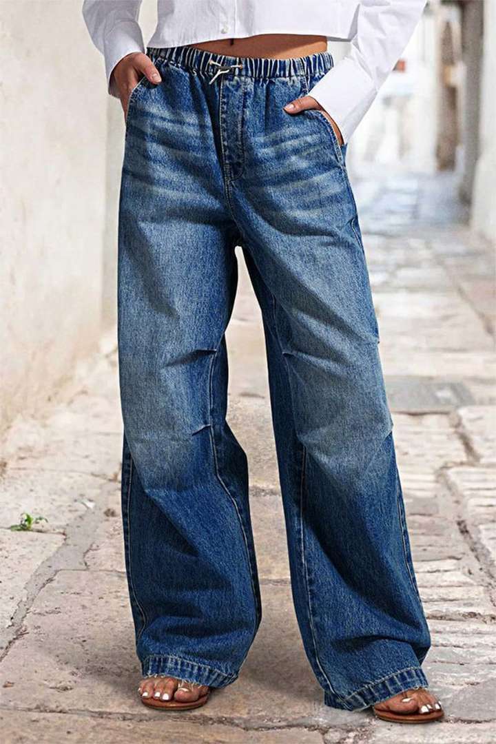 Damen Jogger Hose Bequem Elastisch Casual Design