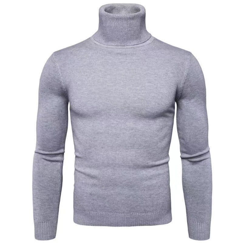 Herren Rollkragenpullover aus Baumwolle Elegantes Design