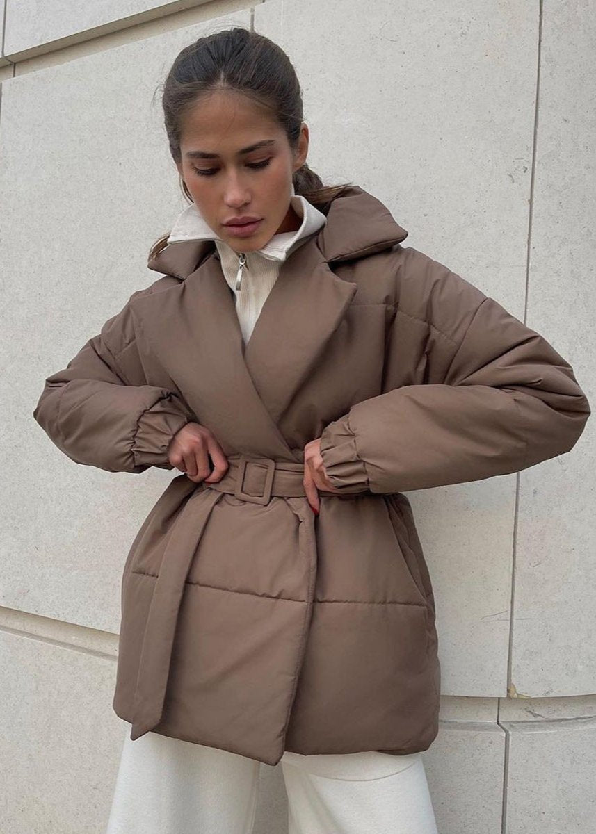 Elegante Pufferjacke Winterwarm & Stylish