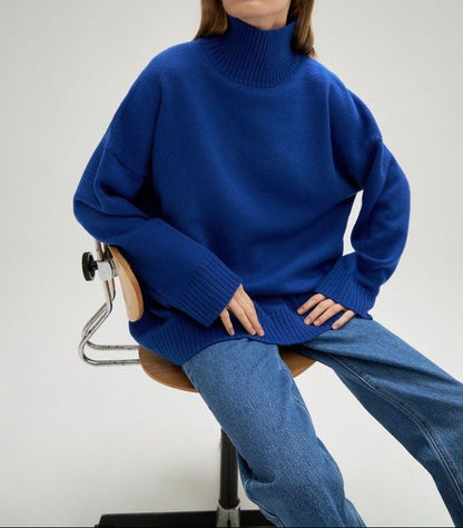Bequemer Rollkragen Pullover Casual Style