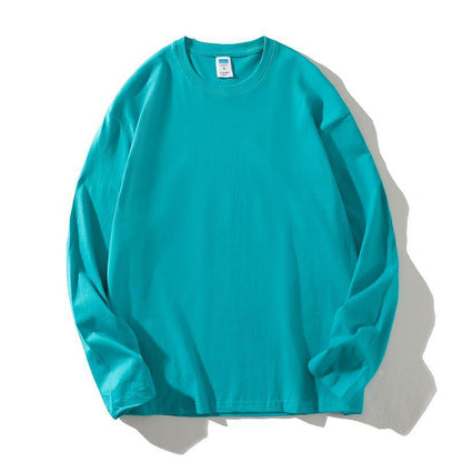 Damen Langarm-Top aus 100% Baumwolle Elegantes Design