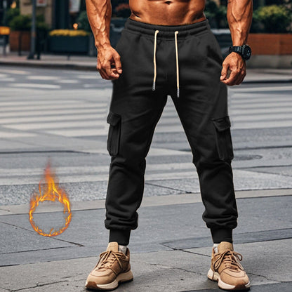 Herren Sportliche Jogginghose Bequem Elastisch