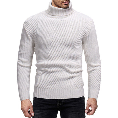 Herren Rollkragenpullover Stilvoll Warm