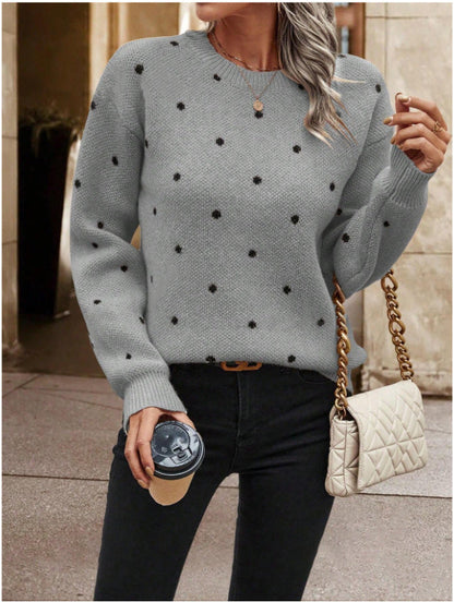 Damen Pullover Trendig Strick Design Damenmode