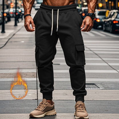 Herren Sportliche Jogginghose Bequem Elastisch - IdealeKleiden