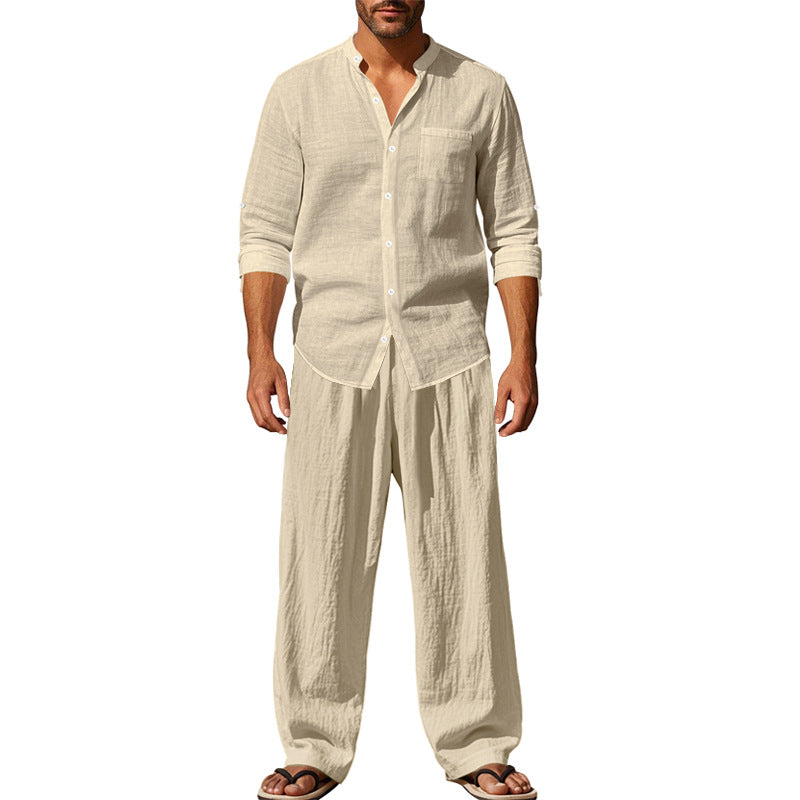 Herren Leichtes Sommer-Anzug-Set Bequem