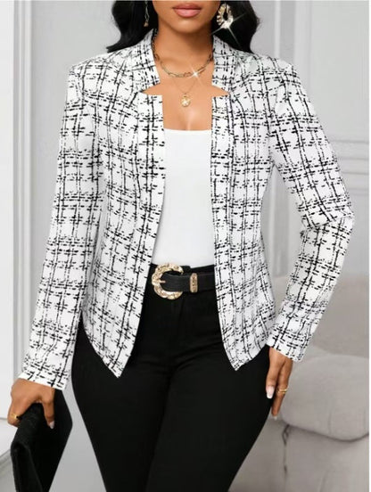 Damen Business Blazer Elegant Bürokleidung