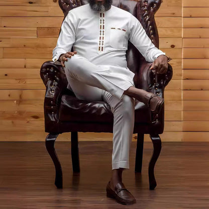Männer Kaftan Anzug Traditionell Elegantes Design - IdealeKleiden