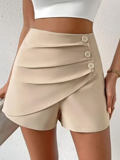 Damen Shorts Elegant Römer Stil Sommer