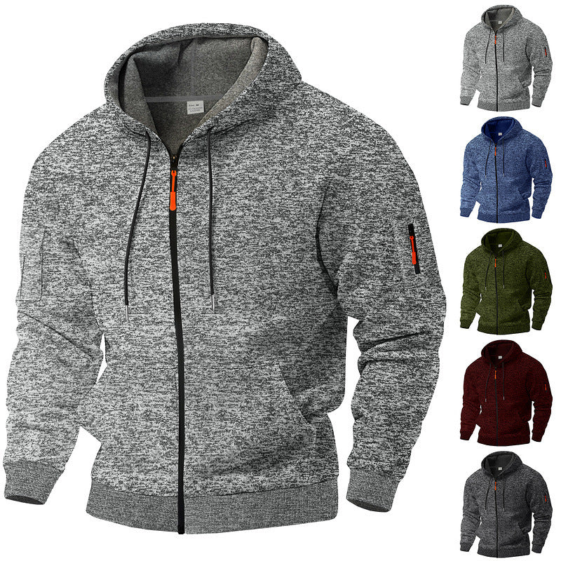 Herren Kapuzenjacke atmungsaktiv und praktisch - IdealeKleiden