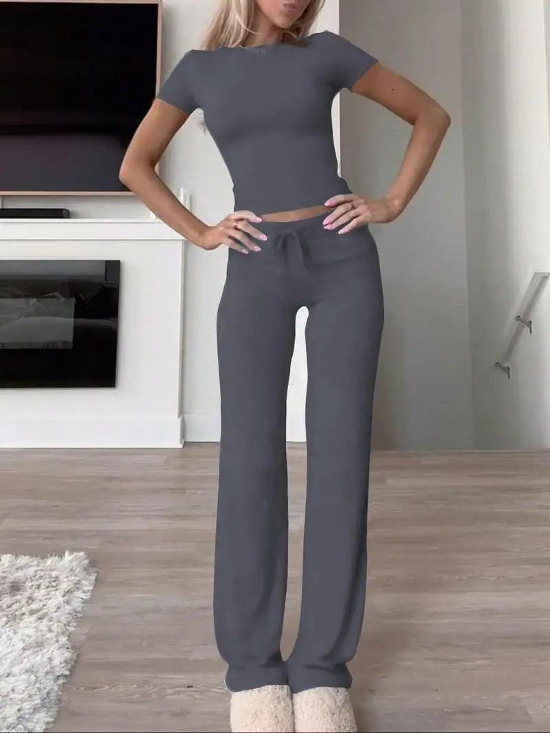 Damen Lounge Set Figurbetonter Style Bequem
