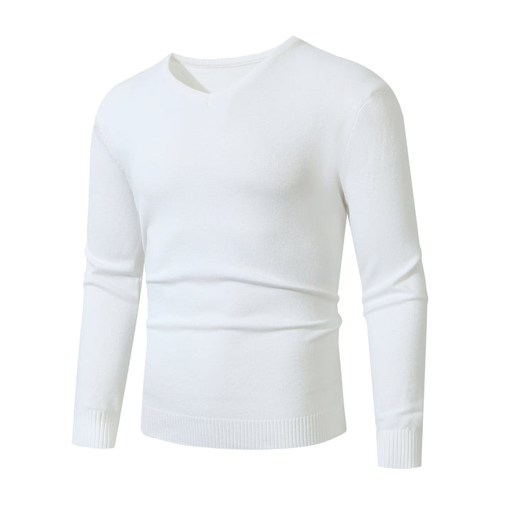 Herren Pullover V-Ausschnitt Soft Baumwolle