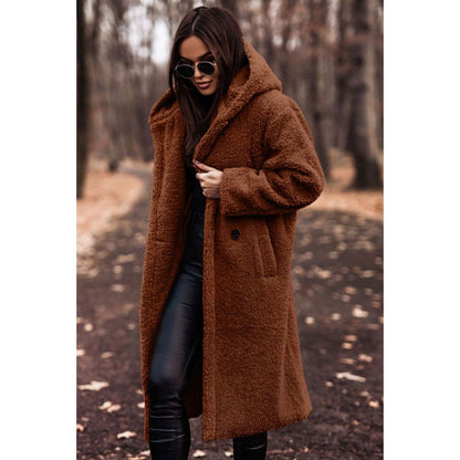 Damen Oversized Mantel Weich & Bequem