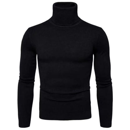 Herren Rollkragenpullover aus Baumwolle Elegantes Design