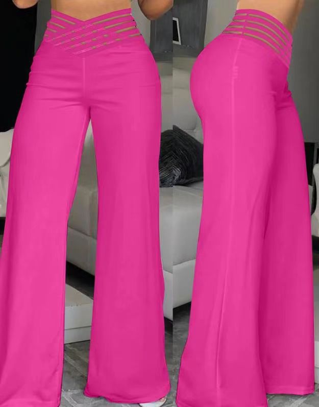 Damen Schlaghose Elegant Bequem