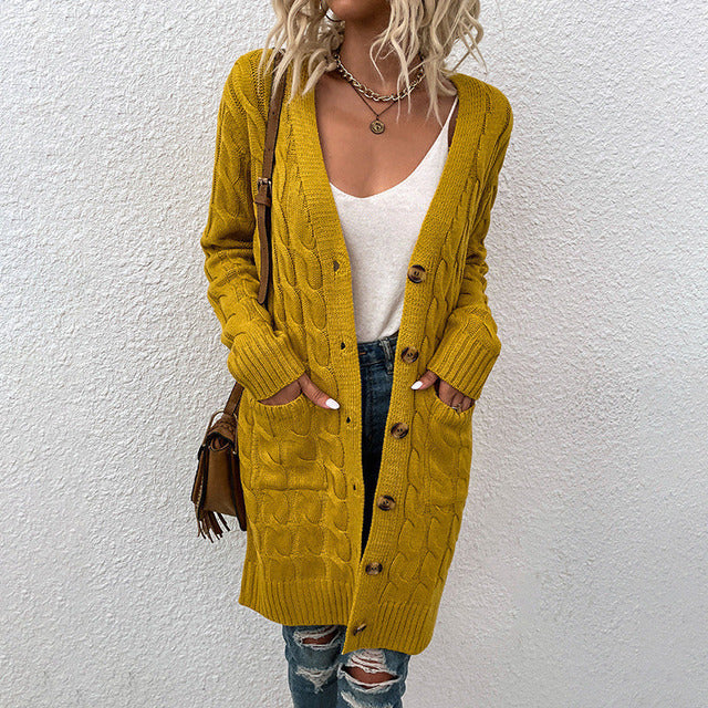 Elegante Strickjacke Damen Mode