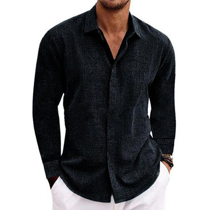 Herren Freizeithemd atmungsaktiv Langarm Modern Cut - IdealeKleiden