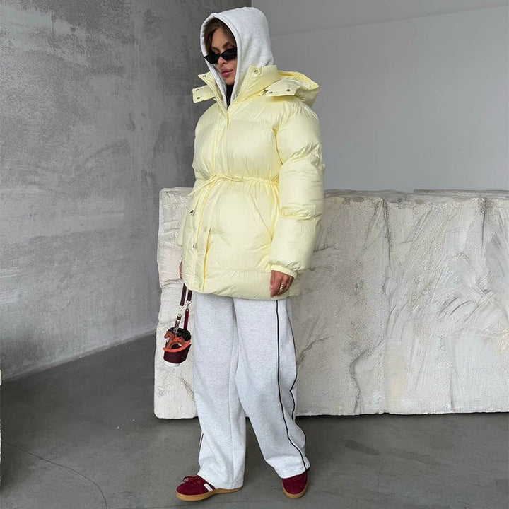 Damen Oversize Daunenparka Warm Elegant