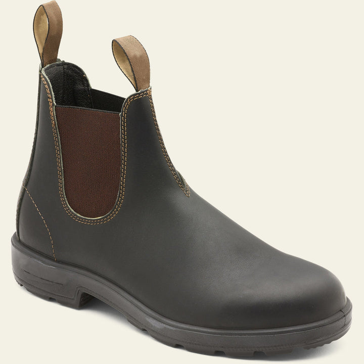 Herren Chelsea Stiefel Knöchelhoch Elegant Lederschaft