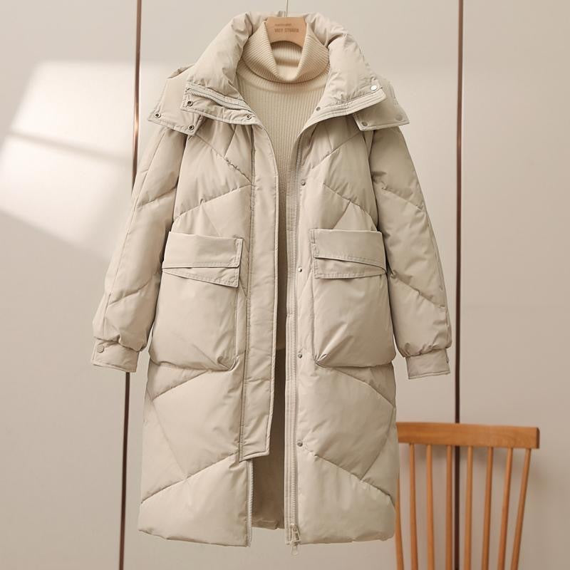 Praktische Steppjacke Mit Kapuze