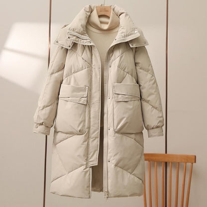 Praktische Steppjacke Mit Kapuze