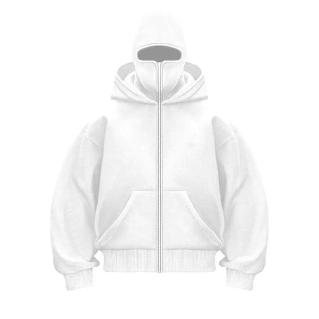 Damen Stylish Kapuzenjacke Hochkragen Trendmodell - IdealeKleiden