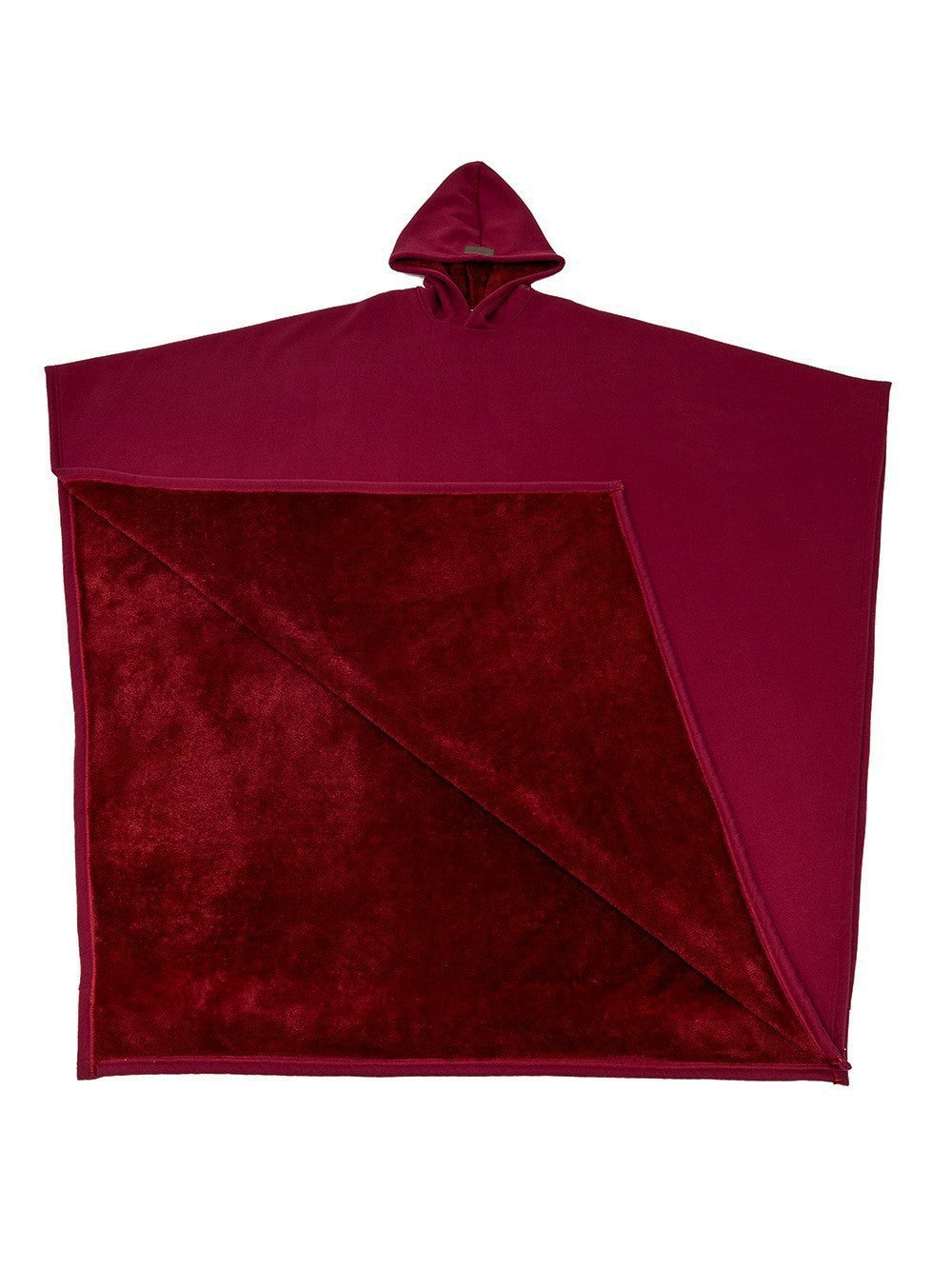 Damen Kuschel Poncho Weich Fleece Überwurf