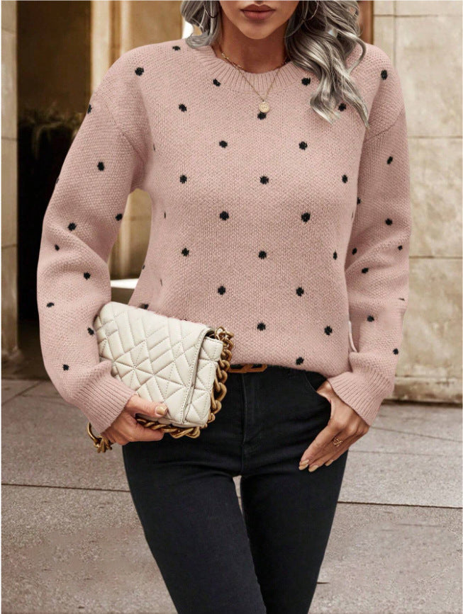 Damen Pullover Trendig Strick Design Damenmode