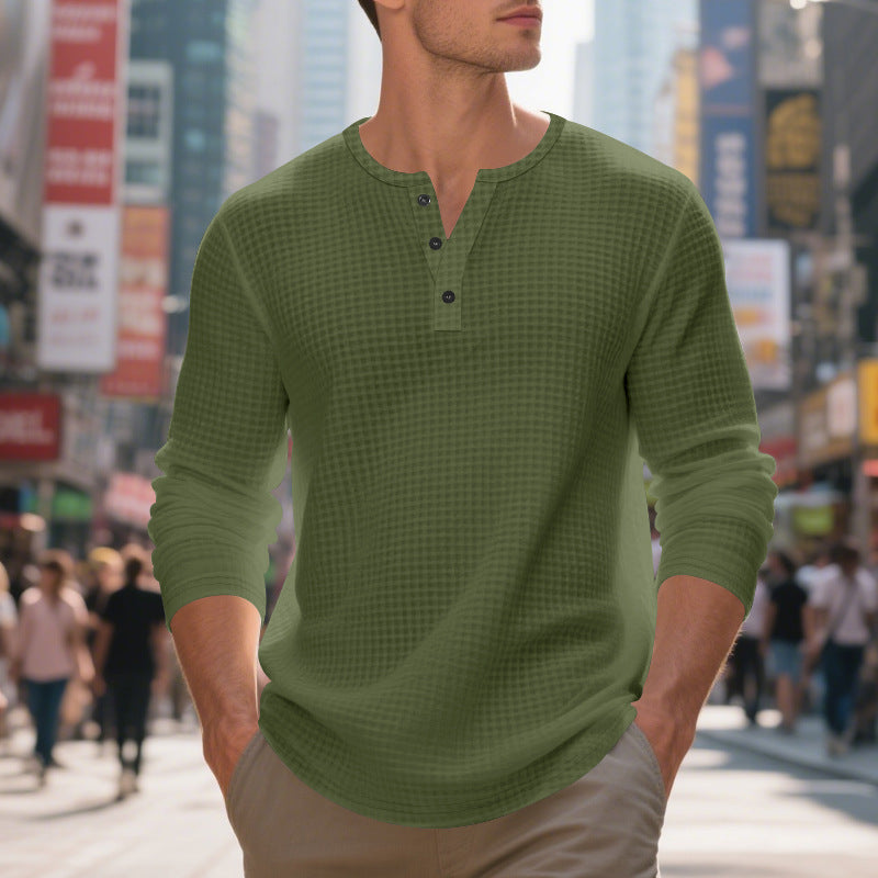 Herren Langarmshirt Elegant Modern Style