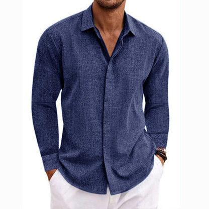 Herren Freizeithemd atmungsaktiv Langarm Modern Cut