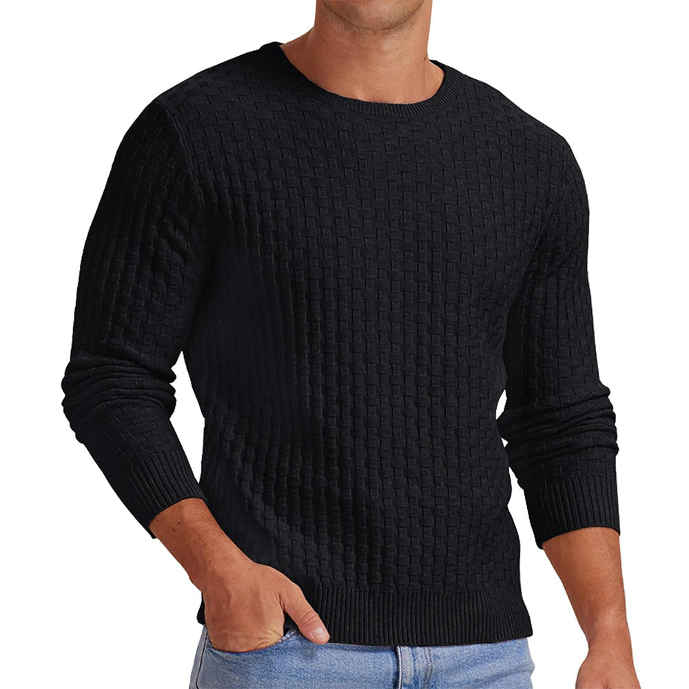 Herren Sweatshirt Langarm Rundhals Modern Design