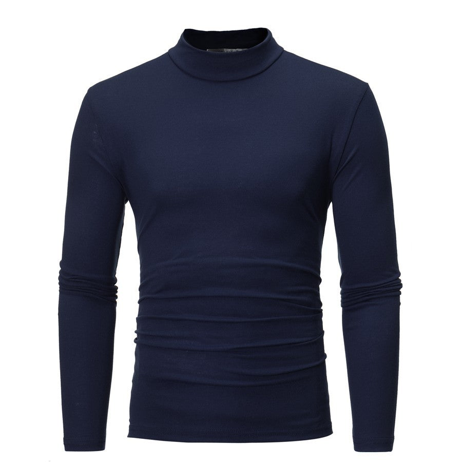 Herren Pullover Rollkragen Slim Fit Elegant