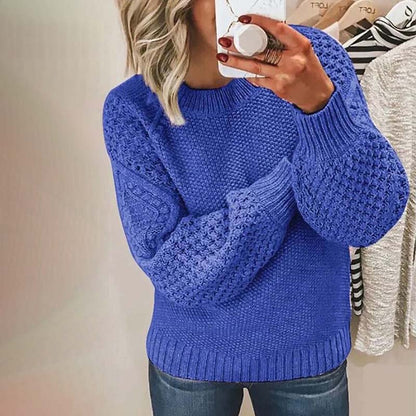 Damen Strickpullover Winter Warm