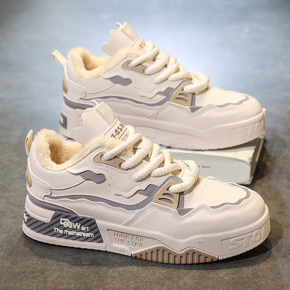 Damen Sneaker Warm Innenfutter Rutschfest