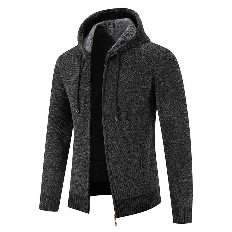 Herren Kapuzenjacke Weich Softshell Modern Design