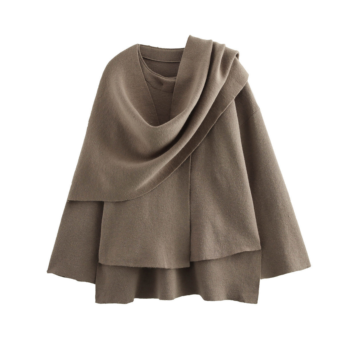 Winterjacke Mit Schal Bequem Warm - IdealeKleiden