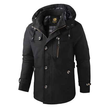 Stylische Kapuzenjacke Herren Emerik