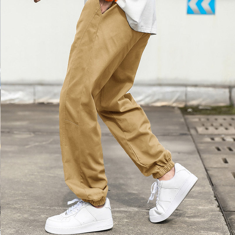 Herren Bequeme Cargo-Hose Mit Elastischem Bund