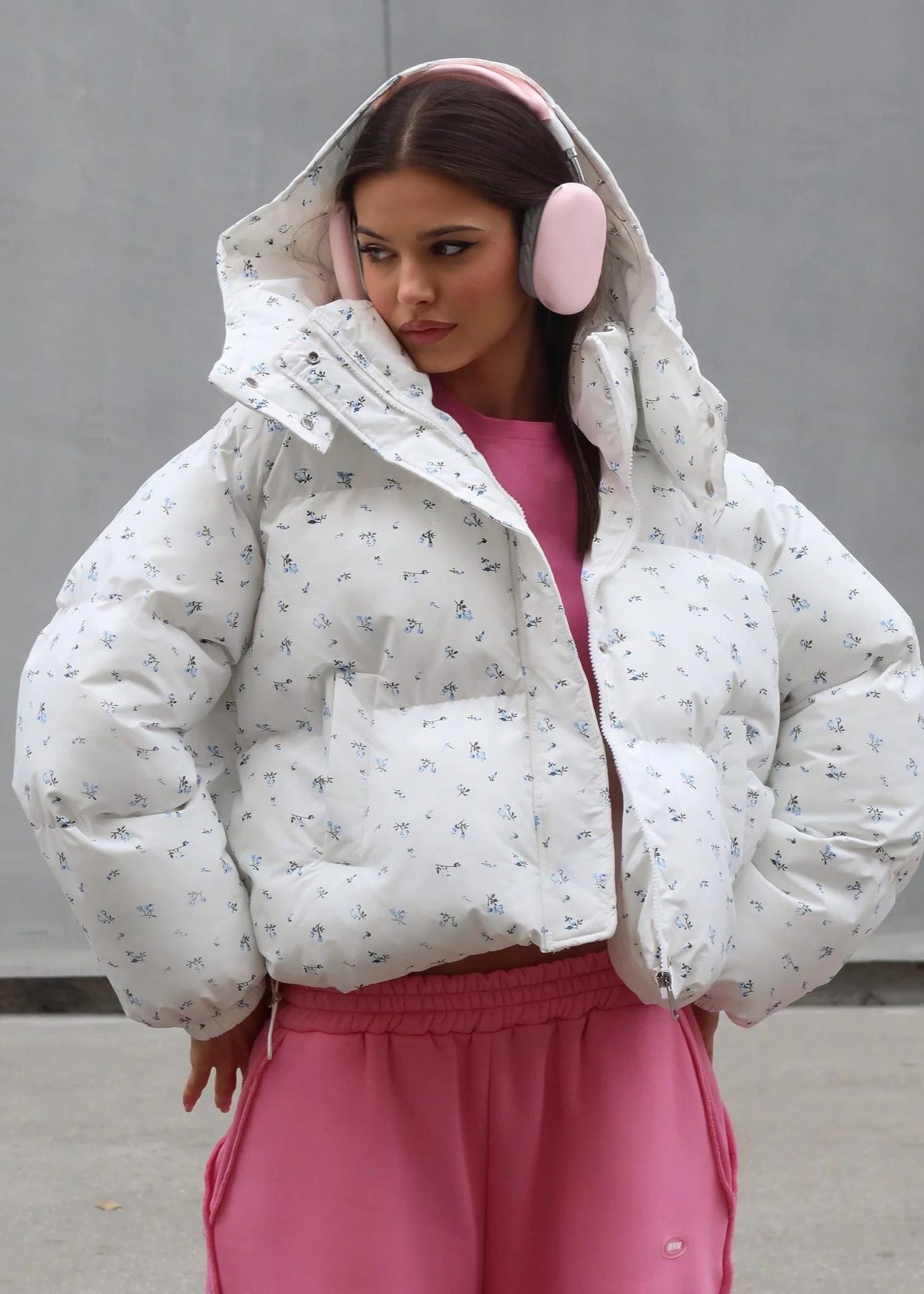 Warmes Winterkleid | Pufferjacke Damen