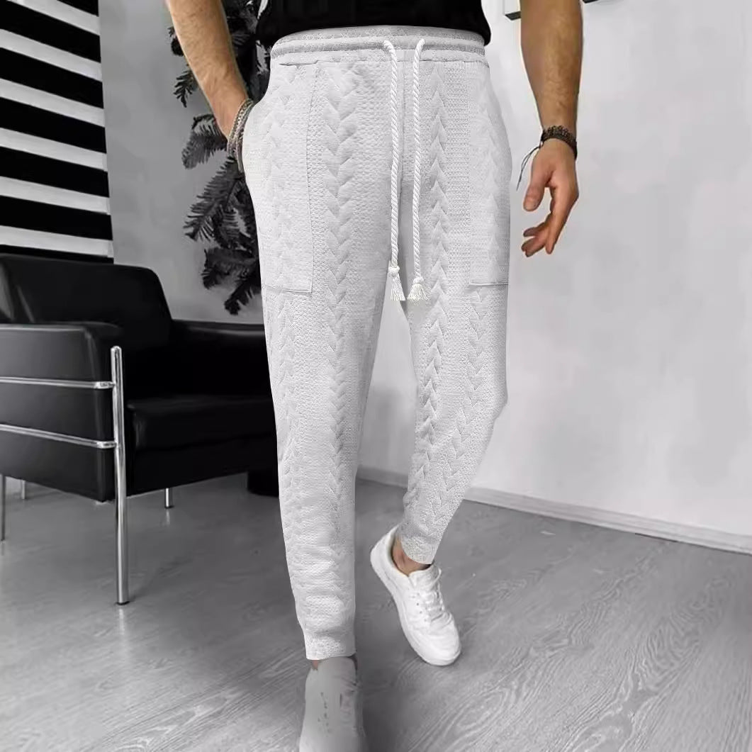 Bequeme Jogginghosen Lockere Passform Strick
