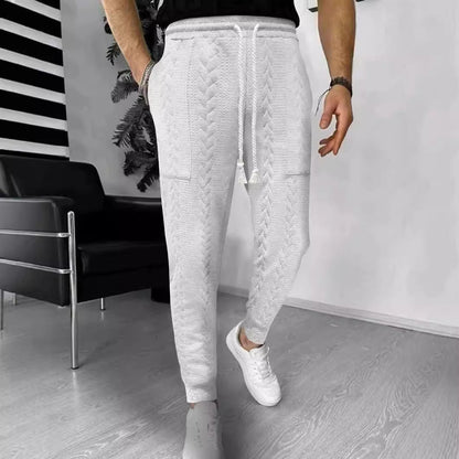Bequeme Jogginghosen Lockere Passform Strick